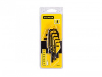 KLUCZE SZEŚCIOKĄTNE 1/16"-1/4" 8SZT/KPL 69-252-0 STANLEY